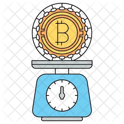 Bitcoin price rate  Icon