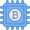 Bitcoin Process Icon