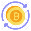Bitcoin Process Cryptocurrency Digital Currency Icon