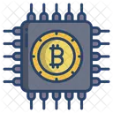Bitcoin Processor Bitcoin Cryptocurrency Icon