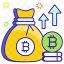 Bitcoin Profit Coin Sack Money Sack Icon