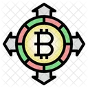 Bitcoin Profit Bitcoin Benefit Increase Icon