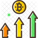 Profit Bitcoin Profit Graph Profit Graph Icon