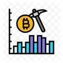 Profitability Cryptocurrency Mining Icon