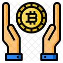 Bitcoin Protection Protection Safety Icon