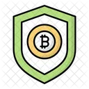 Bitcoin Protection Bitcoin Cryptocurrency Icon
