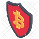 Bitcoin Protection  Icon