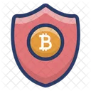 Bitcoin Protection  Icon