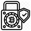 Bitcoin Protection  Icon