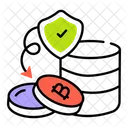 Bitcoin Protection  Icon