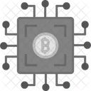 Bitcoin-Prozessor  Symbol