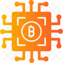 Bitcoin-Prozessor  Symbol