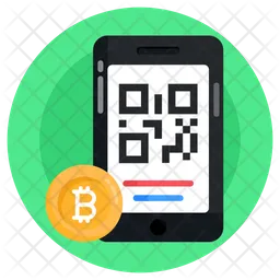 Bitcoin Qr  Icon