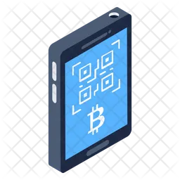 Bitcoin QR  Icon