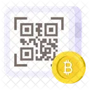 Bitcoin Qr Code Cryptocurrency Crypto Icon