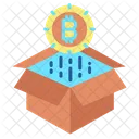 Bitcoin Raise  Icon