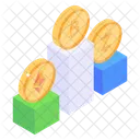 Bitcoin Ranking Crypto Ranking Money Ranking Icon
