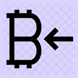 Bitcoin-receive  Icon