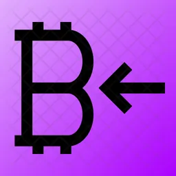 Bitcoin-receive  Icon