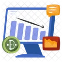 Bitcoin Analytics Cryptocurrency Crypto Icon
