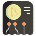 Bitcoin-Rechnung  Symbol