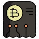 Bitcoin-Rechnung  Symbol