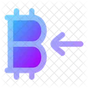 Recibir-bitcoin  Icono