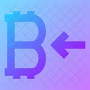 Recibir-bitcoin  Icono