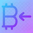 Recibir-bitcoin  Icono