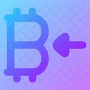 Recibir-bitcoin  Icono