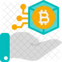 Bitcoin Recieve  Icon