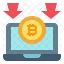 Bitcoin reduzieren  Symbol