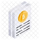 Bitcoin report  Icon