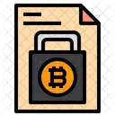 Lock Security Document Icon