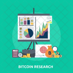 Bitcoin Research Icon