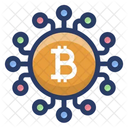 Rete finanziaria bitcoin  Icon