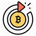 Bitcoin return  Icon