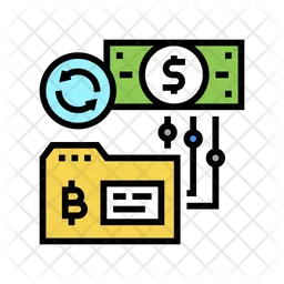 Bitcoin Reverse  Icon