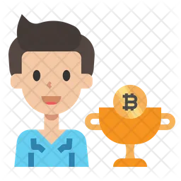 Bitcoin Reward  Icon