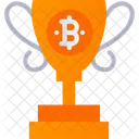 Reward Bitcoin Reward Trophy Bitcoin Trophy Icon