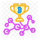 Rewards Cryptocurrency Mining Icon