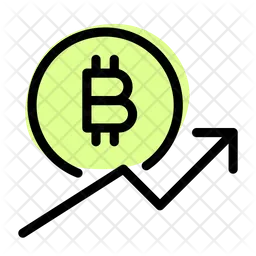 Bitcoin Rise  Icon