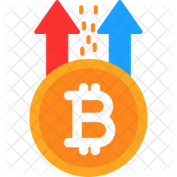 Bitcoin Rise  Icon