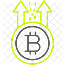Bitcoin Rise Icon