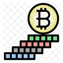 Bitcoin Risiko Kryptowahrung Blockchain Symbol