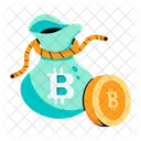Bitcoin Sack  Icon