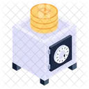 Bitcoin Locker Bitcoin Safe Bitcoin Vault Icon