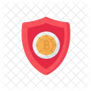 Bitcoin Safety  Icon