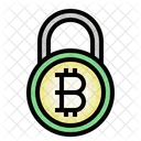 Bitcoin Safety Blockchain Password Icon