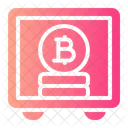 Bitcoin saving  Icon